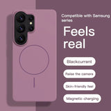 Magnetic Soft Silicone Case for Samsung