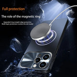 Magnetic Large Window Cell Case for iphone