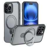 Shockproof Metal Magnetic Stand Case for iphone