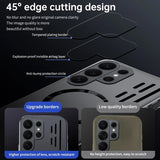 Hollow Back Plating Heat Dissipation Magnetic Case for Samsung