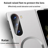 Magnetic Thin Matte Metallic Paint Case For Samsung Z Fold