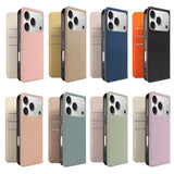 Color Contrast Lychee Grain Magnetic Wallet Case with Lanyard for iphone