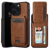 Detachable Magnetic 2-in-1 Leather Card Holder Case for iphone