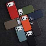 Genuine Leather Magnetic Case for iphone