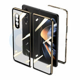 Magnetic Glass Metal‑Latch All‑in‑One Case for Samsung Z Fold