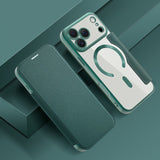 Magnetic Flip Shockproof Kickstand Case for iphone