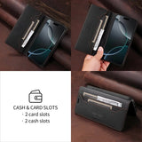 Magnetic Flip Wallet Card Slot Leather Case for iphone