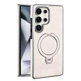 Magnetic Rotating Bracket Luxury Leather Case for Samsung