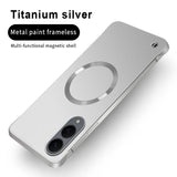 Matte Metal Thin Frameless Magnetic Case  for Samsung