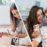 Stylish Minimalist Wallet Leather Case for iphone