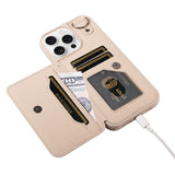 Stylish Minimalist Wallet Leather Case for iphone