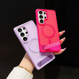 Invisible Magnetic Kickstand Case for Samsung