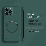 Magnetic Ultra Thin Matte Frameless Case for iphone