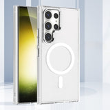 Clear Shockproof Magnetic Case for Samsung
