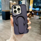 Magnetic Silicone Wrist Strap Kickstand Case for iphone