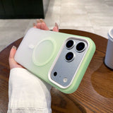 Magnetic Shockproof Two-Tone Gradient Case for iphone