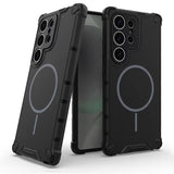 Anti-slip Bumper Armor Magnetic Case for Samsung