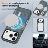 Magnetic Stripe Kevlar Texture Case for iphone