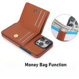 Shockproof Leather Ring Holder Case for iphone