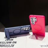 Invisible Magnetic Kickstand Case for Samsung